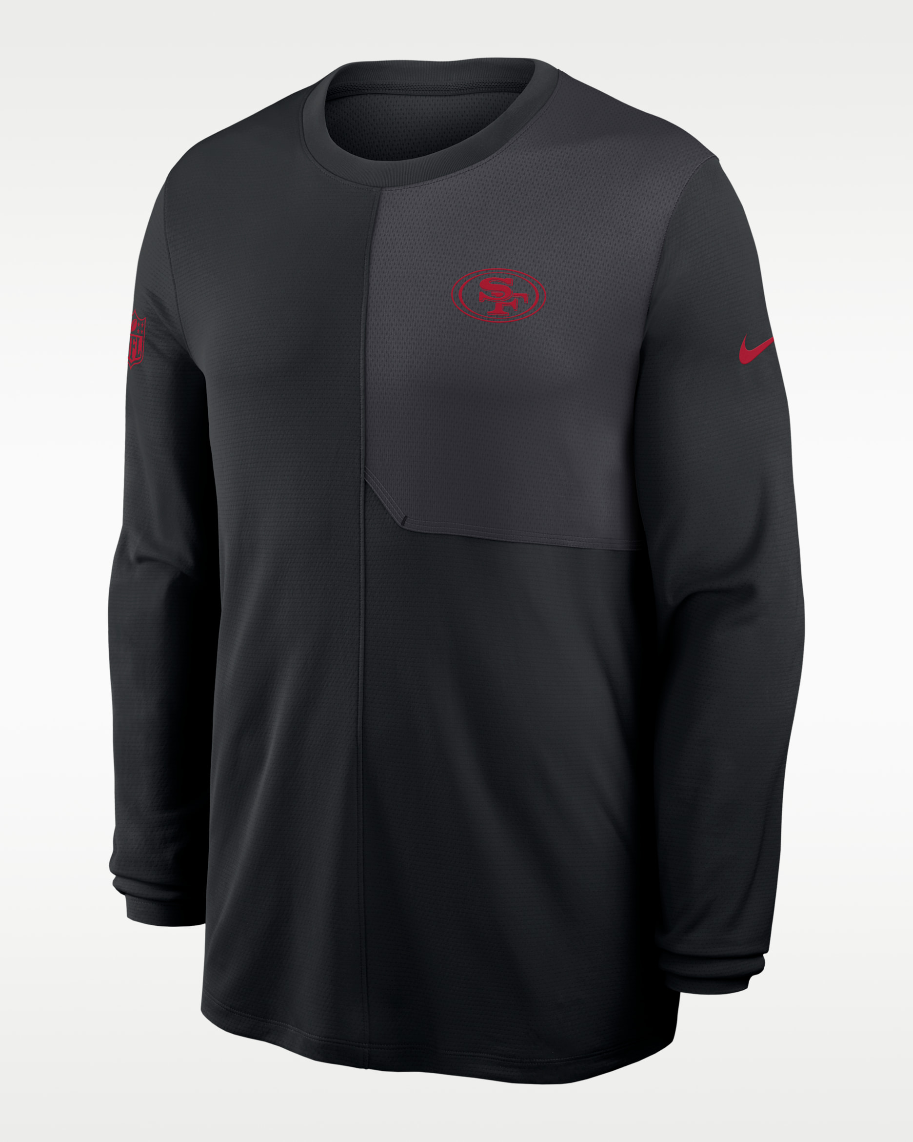 San Francisco 49ers Sideline Coach Men's Nike Dri-FIT NFL Long